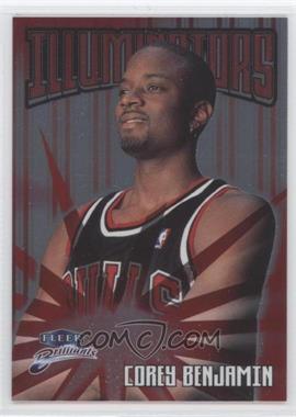 1998-99 Fleer Brilliants - Illuminators #10 I - Corey Benjamin