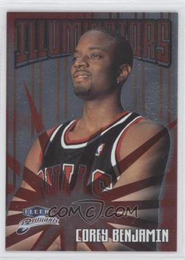 1998-99 Fleer Brilliants - Illuminators #10 I - Corey Benjamin