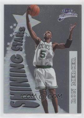 1998-99 Fleer Brilliants - Shining Stars #15  SS - Ron Mercer [EX to NM]