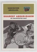Shareef Abdur-Rahim [EX to NM]