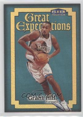 1998-99 Fleer Tradition - Great Expectations #6 GE - Grant Hill