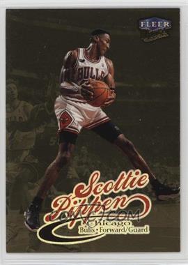 1998-99 Fleer Ultra - [Base] - Gold Medallion #100G - Scottie Pippen