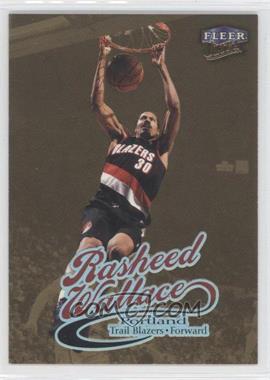 1998-99 Fleer Ultra - [Base] - Gold Medallion #16G - Rasheed Wallace