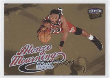 1998-99 Fleer Ultra - [Base] - Gold Medallion #4G - Alonzo Mourning