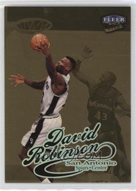 1998-99 Fleer Ultra - [Base] - Gold Medallion #83G - David Robinson