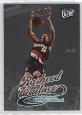 1998-99 Fleer Ultra - [Base] - Platinum Medallion #16P - Rasheed Wallace /99