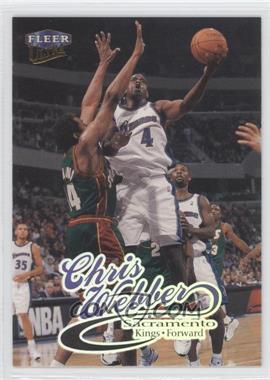 1998-99 Fleer Ultra - [Base] #99 - Chris Webber