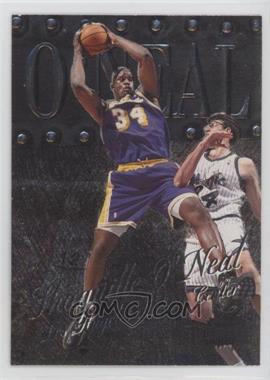 1998-99 Metal Universe - [Base] #25 - Shaquille O'Neal [EX to NM]