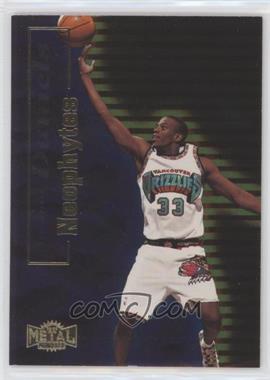 1998-99 Metal Universe - Neophytes #1 NE - Antonio Daniels