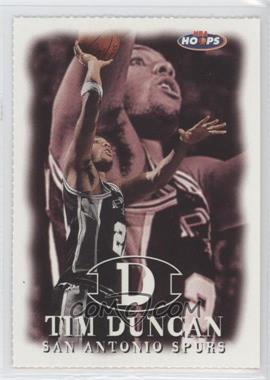 1998-99 NBA Hoops - Promo Sheet Singles #_TIDU - Tim Duncan