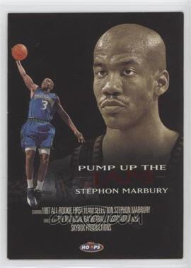 1998-99 NBA Hoops - Pump Up the Jam #1 PJ - Stephon Marbury [EX to NM]