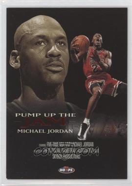 1998-99 NBA Hoops - Pump Up the Jam #5 PJ - Michael Jordan [EX to NM]