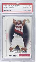 Rookie F/X - Bonzi Wells [PSA 10 GEM MT] #/3,500