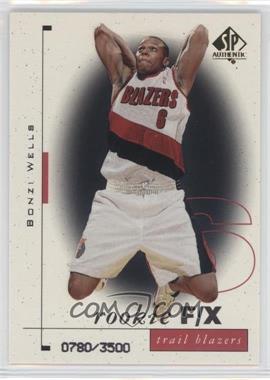 1998-99 SP Authentic - [Base] #101 - Rookie F/X - Bonzi Wells /3500