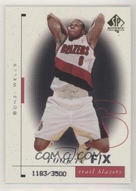 1998-99 SP Authentic - [Base] #101 - Rookie F/X - Bonzi Wells /3500