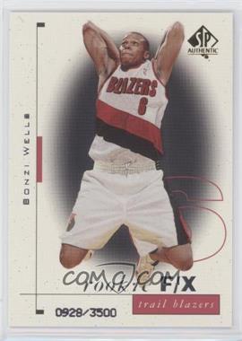 1998-99 SP Authentic - [Base] #101 - Rookie F/X - Bonzi Wells /3500