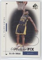 Rookie F/X - Al Harrington #/3,500