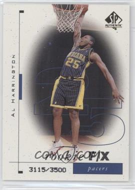 1998-99 SP Authentic - [Base] #113 - Rookie F/X - Al Harrington /3500
