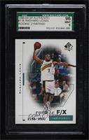 Rookie F/X - Rashard Lewis [SGC 96 MINT 9] #/3,500