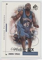 Rookie F/X - Andrae Patterson #/3,500