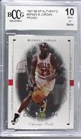 Michael Jordan (Sample) [BCCG 10 Mint or Better]