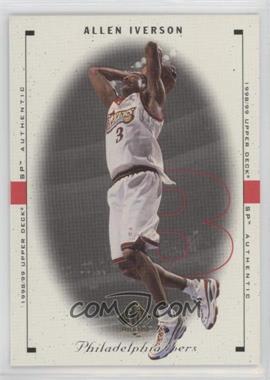 1998-99 SP Authentic - [Base] #64 - Allen Iverson