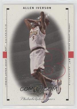 1998-99 SP Authentic - [Base] #64 - Allen Iverson