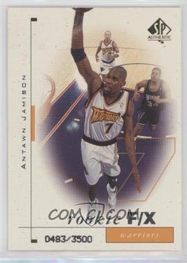 1998-99 SP Authentic - [Base] #94 - Rookie F/X - Antawn Jamison /3500