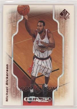 1998-99 SP Authentic - NBA 2K #2K14 - Michael Dickerson