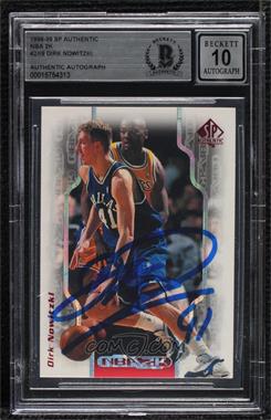 1998-99 SP Authentic - NBA 2K #2K9 - Dirk Nowitzki [BAS BGS Authentic]