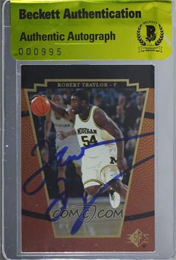 1998-99 SP Top Prospects - [Base] #9 - Robert Traylor [BAS Authentic]