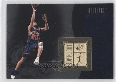 1998-99 SPx Finite - [Base] - Radiance #192 - Top Flight - Allan Houston /1130