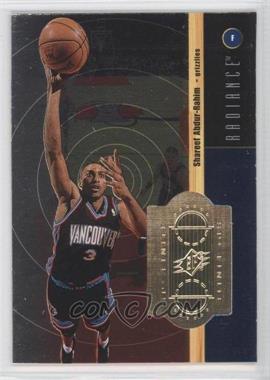 1998-99 SPx Finite - [Base] - Radiance #38 - Shareef Abdur-Rahim /5000