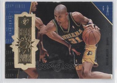 1998-99 SPx Finite - [Base] - Radiance #91 - Star Power - Reggie Miller /2700