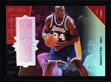 1998-99 SPx Finite - [Base] - Spectrum #139 - Star Power - Shaquille O'Neal /250