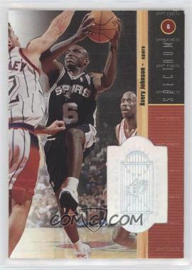 1998-99 SPx Finite - [Base] - Spectrum #14 - Avery Johnson /350 [EX to NM]