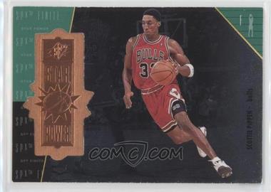 1998-99 SPx Finite - [Base] #124 - Star Power - Scottie Pippen /5400