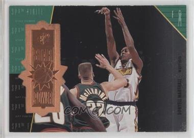 1998-99 SPx Finite - [Base] #132 - Star Power - Donyell Marshall /5400