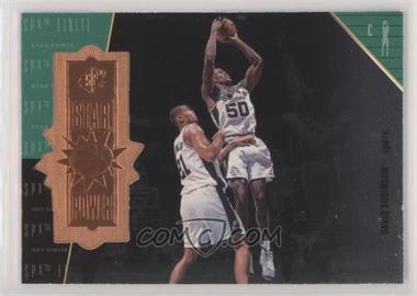 1998-99 SPx Finite - [Base] #133 - Star Power - David Robinson /5400