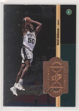 1998-99 SPx Finite - [Base] #33 - David Robinson /10000