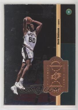 1998-99 SPx Finite - [Base] #33 - David Robinson /10000