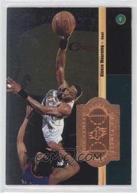 1998-99 SPx Finite - [Base] #80 - Alonzo Mourning /10000 [EX to NM]