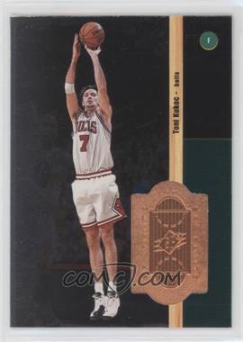 1998-99 SPx Finite - [Base] #86 - Toni Kukoc /10000