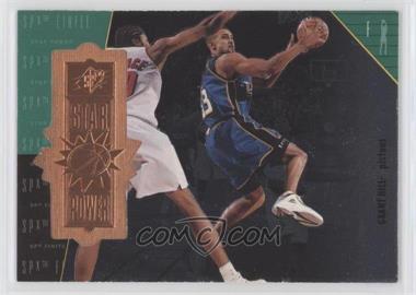 1998-99 SPx Finite - [Base] #94 - Star Power - Grant Hill /5400 [EX to NM]