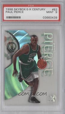 1998-99 Skybox E-X Century - [Base] #82 - Paul Pierce [PSA 9 MINT]