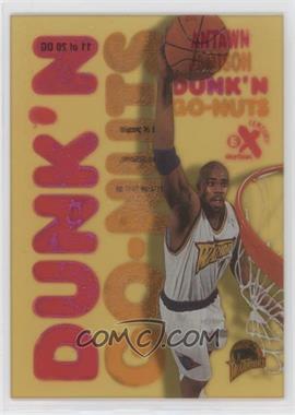 1998-99 Skybox E-X Century - Dunk'N Go-Nuts #11 DG - Antawn Jamison