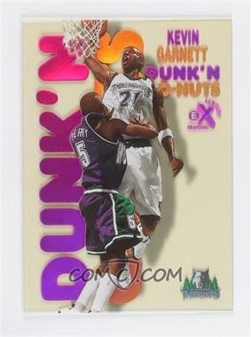 1998-99 Skybox E-X Century - Dunk'N Go-Nuts #8 DG - Kevin Garnett