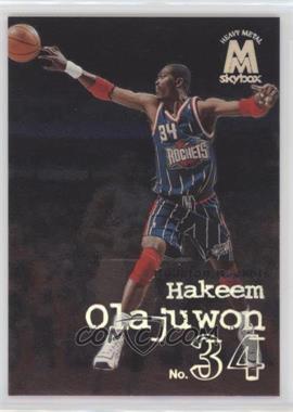 1998-99 Skybox Molten Metal - [Base] #110 - Hakeem Olajuwon