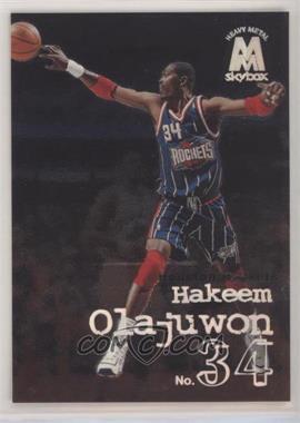 1998-99 Skybox Molten Metal - [Base] #110 - Hakeem Olajuwon