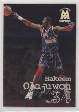 1998-99 Skybox Molten Metal - [Base] #110 - Hakeem Olajuwon